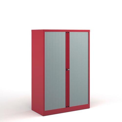 Bisley steel tambour storage cupboard