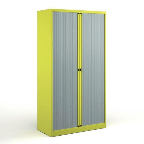 Bisley steel tambour storage cupboard