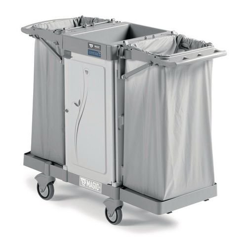 Housekeeping trolleys,  suitable for 4 to 5 rooms