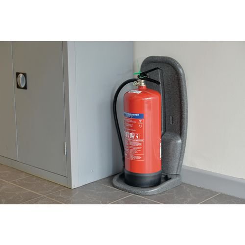 Flat bottom fire extinguisher stands