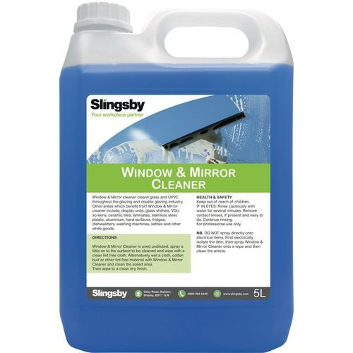 Window and mirror cleaner, 2 x 5L