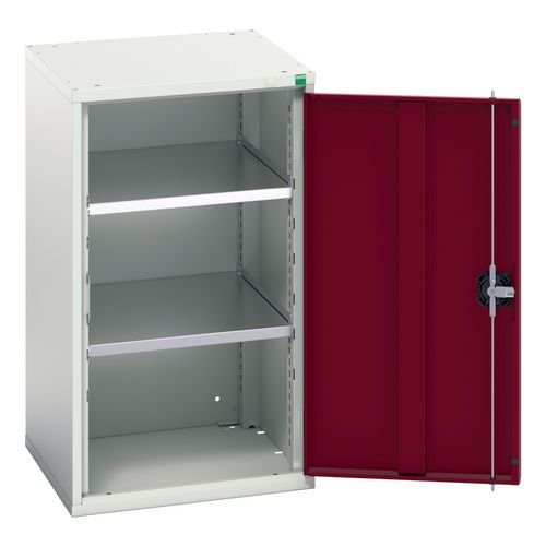 Medium Duty Grey/Red Drawer Cabinets, 1 X 825mm Cupboard