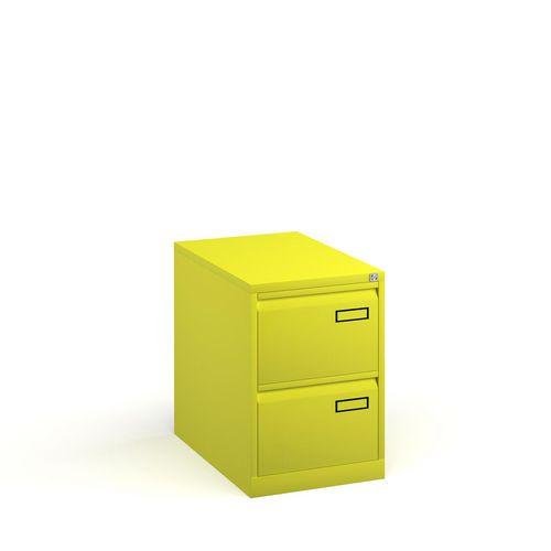 Bisley steel filing cabinet