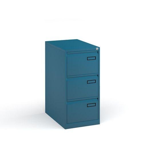 Bisley steel filing cabinet