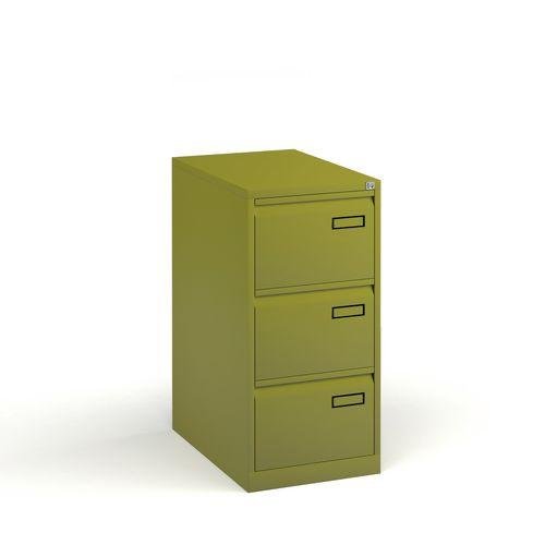 Bisley steel filing cabinet