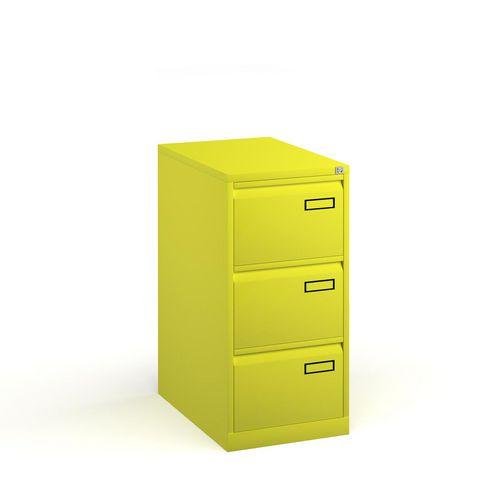 Bisley steel filing cabinet