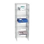 Mail Sort Unit with 6 Compartments Grey