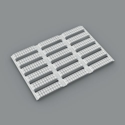 Floorline, Lightweight, Slip Resistant Mat, 600mm X 10M Roll, White