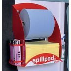 Spillpod Duo Refill Pack: Chemicalblue Paper Roll & 75 Absorbent Pads