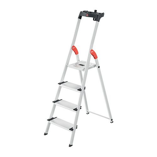 Hailo Comfortline Stepladder, 4 Treads