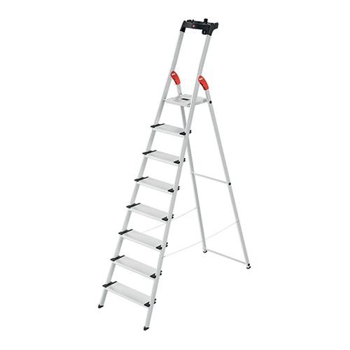 Hailo Comfortline Stepladder, 8 Treads