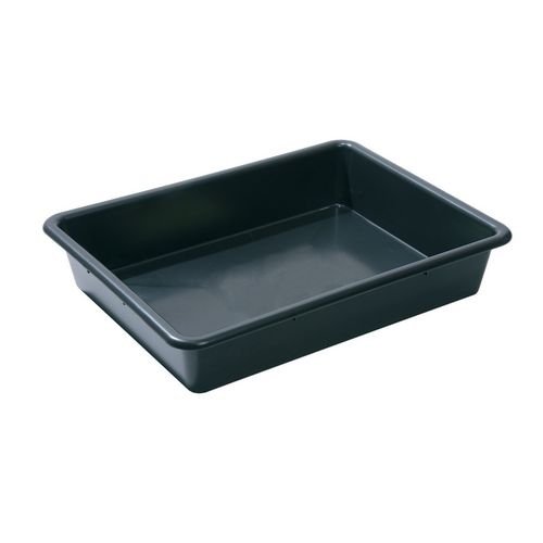 Small Black Tray 645 X 495 X 120mm Pack Of 2
