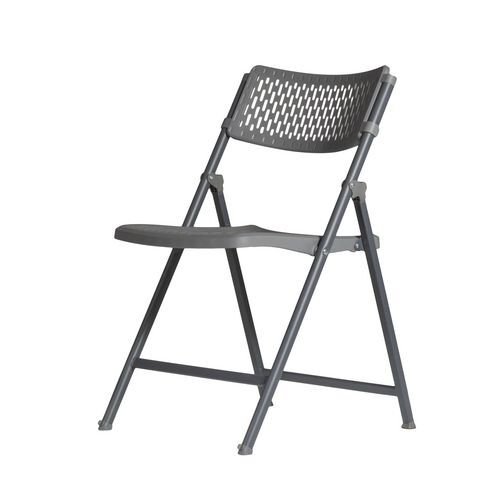 Polyfold lightweight folding chair set - set of 4
