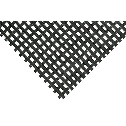 Ribbed Vinyl Matting, Black 1.2M X 10M