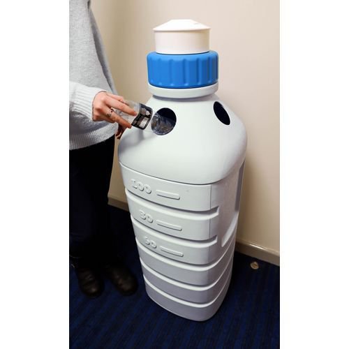 90L Water bottle recycling bin