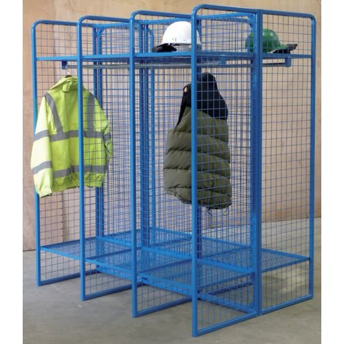 Wire Mesh Storage - Double Sided Unit