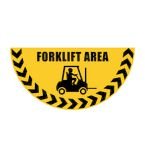 Forklift Areahalf Circle Floor Marker