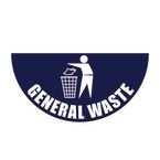 General Wastehalf Circle Floor Marker