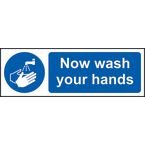 Now Wash Your Hands- 1.2 mm Recyclable Pp (600 X 200 Mm)