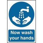 Now Wash Your Hands- Sav (200 X 300 Mm)
