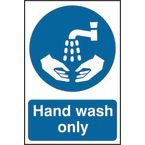 Hand Wash Only - Sapp (200 X 300 Mm)