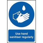 Use Hand Sanitiserregularly - 1.2 mm Recyclable Pp (200 X 300 Mm)