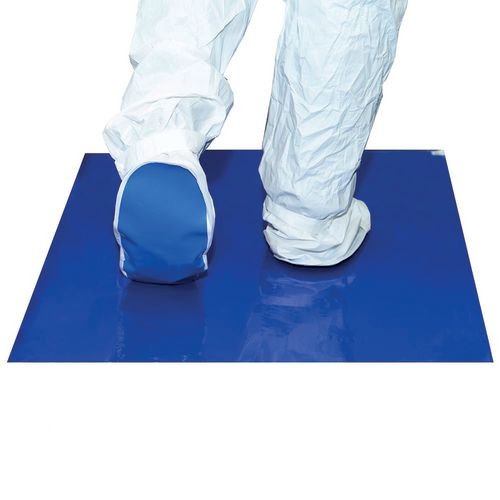 Sticky Mat, 90 X 150Cm Blue, (Pack Of 4 Mats)