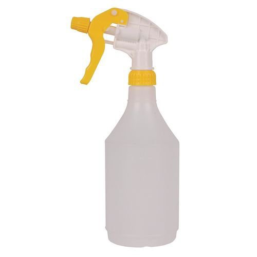 Colour coded trigger spray bottles, 750ml, yellow