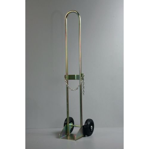 Oxygen cylinder trolley for 100-140mm dia. bottles
