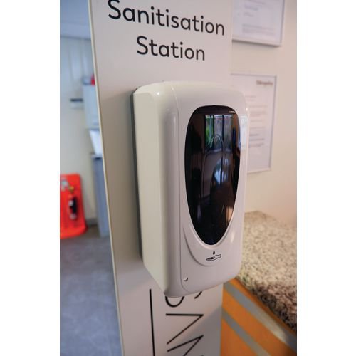 1L Freestanding touchless hand soap/ sanitising gel dispenser