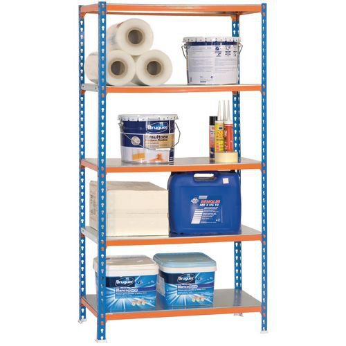 Boltless steel shelving - 180kg