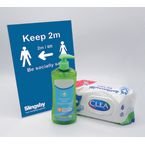 Back to Work Kit (pk 80 Wipes) - Reception Medium
