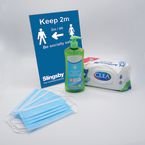 Back to Work Kit (pk 80 Wipes) - Reception Large