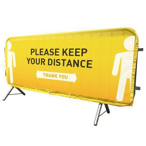 Social distancing barrier jacket