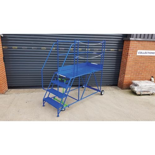 Klime-Ezee 4 Access Platform, Complete With Pvc Treads