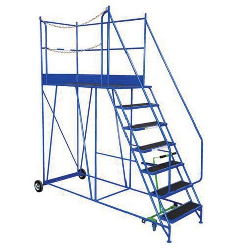 Klime-Ezee 7 Access Platform, Complete With Pvc Treads