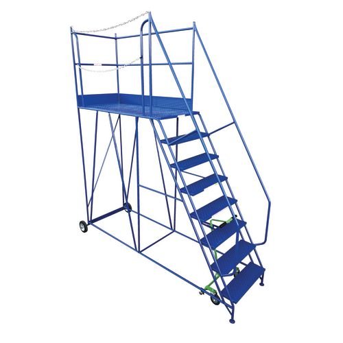 Klime-Ezee 8 Access Platform, Complete With Punched Metal Treads