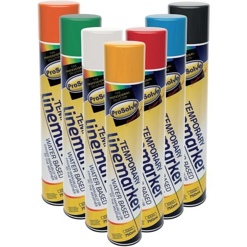 Prosolve Temp Marker Yellow 750Ml Pack Of 12