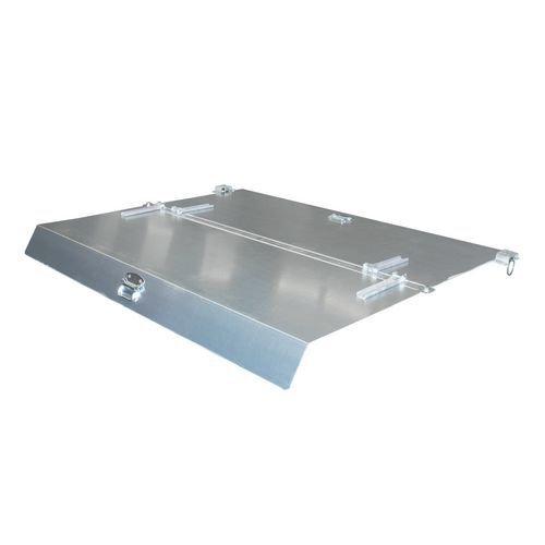 Universal roll forward tipping skips - lids