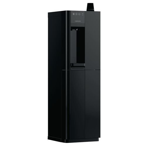 Hands free plumbed-in freestanding water coolers