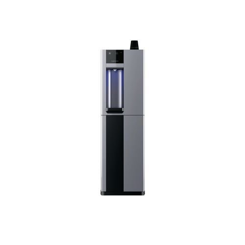 Hands free plumbed-in freestanding water coolers - app-enabled