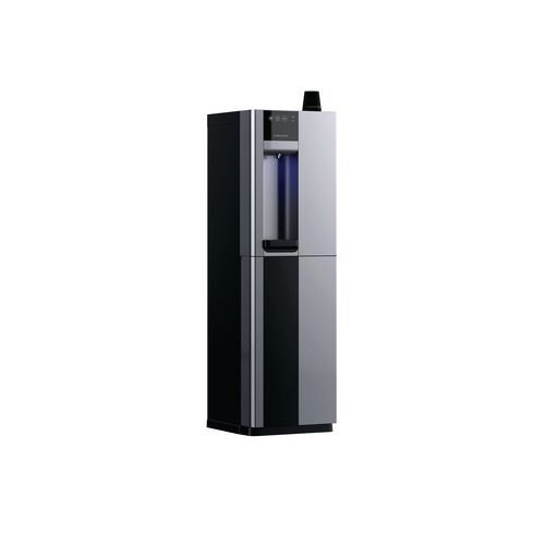 Hands free plumbed-in freestanding water coolers - app-enabled