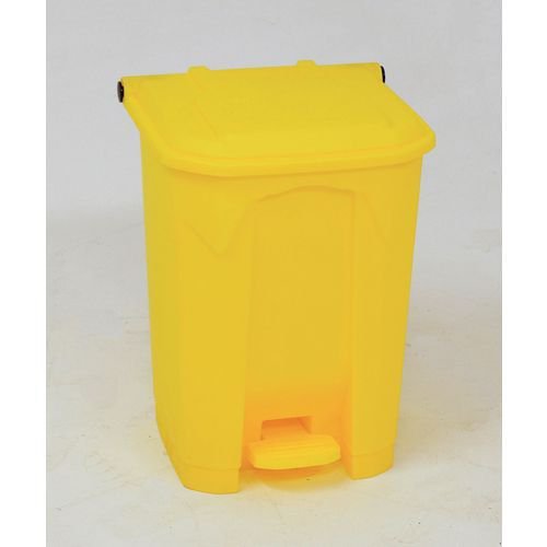 Plastic pedal bin