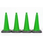 50 cm Coloured Dominatorcone - Green Pack of 4