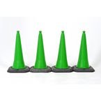 75 cm Coloured Dominatorcone - Green Pack of 4