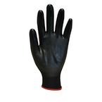 Matrix P Grip. Polyurethanepalm Coated Glove in Black