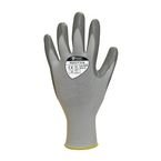 Martix F Grip. Nitrilepalm Coated Glove in Grey