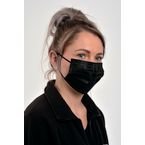 Disposable 3 Layer Protectiveface Mask - Black (box of 50) Box Qty: 50