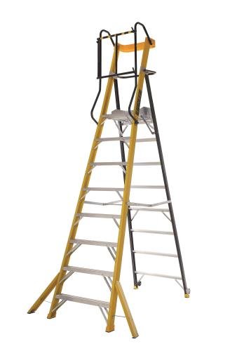 Climb-It Glass Fibre Podium Step - 8 Tread