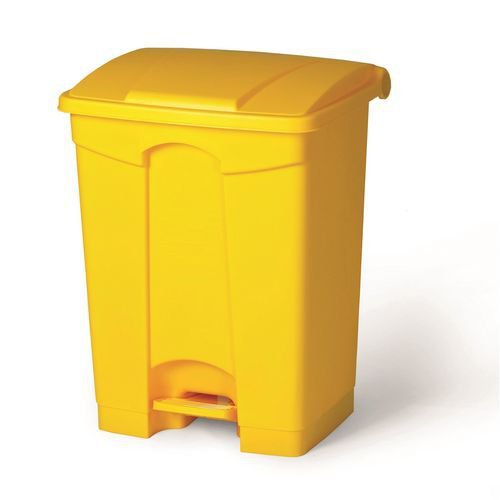 Plastic pedal bin